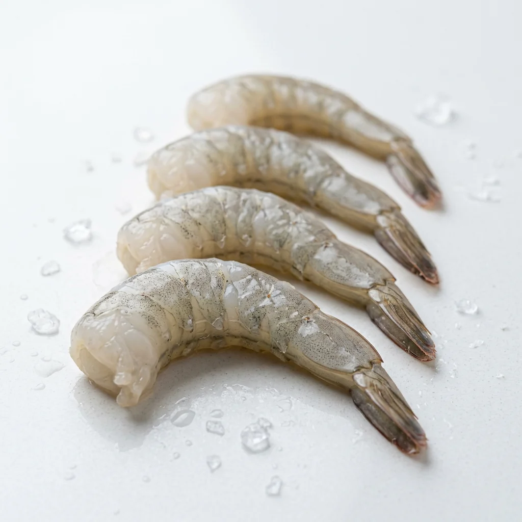 Camarão Filé 51/60 Limpo IQF — produto congelado da Lili Pescados