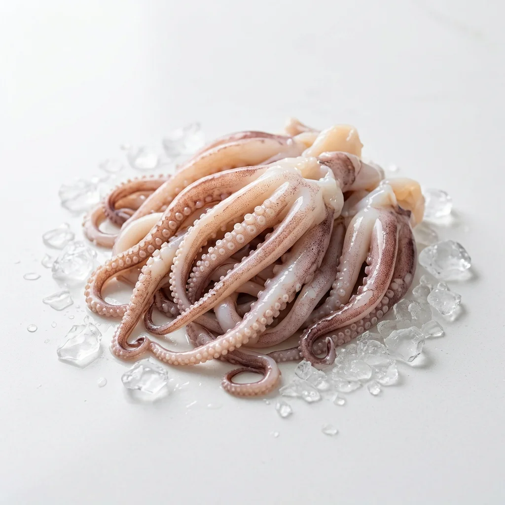 Tentáculos de Lula Premium — produto congelado da Lili Pescados