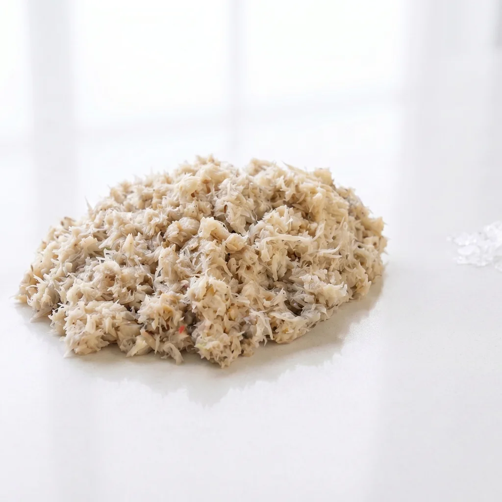 Carne de Caranguejo Premium — produto congelado da Lili Pescados