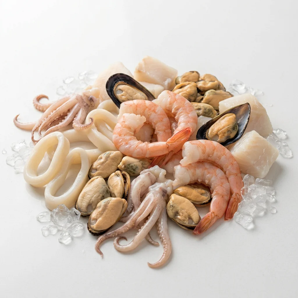 Kit Paella Premium — pacote 500 g — produto congelado da Lili Pescados